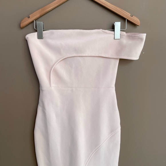 NEW Few Moda London‎ Bandage Dress Pale Pink Medium - Picture 7 of 12